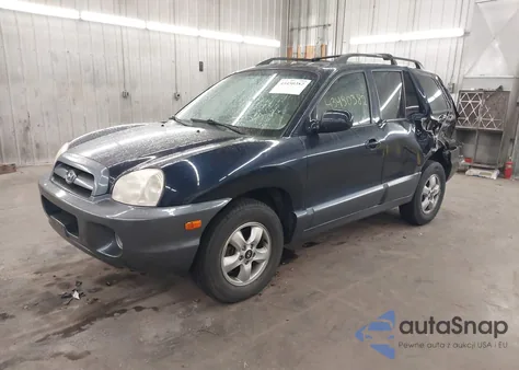 2005 Hyundai Santa Fe Gls/Lx из США, поврежденный, VIN KM8SC13E05U882683
